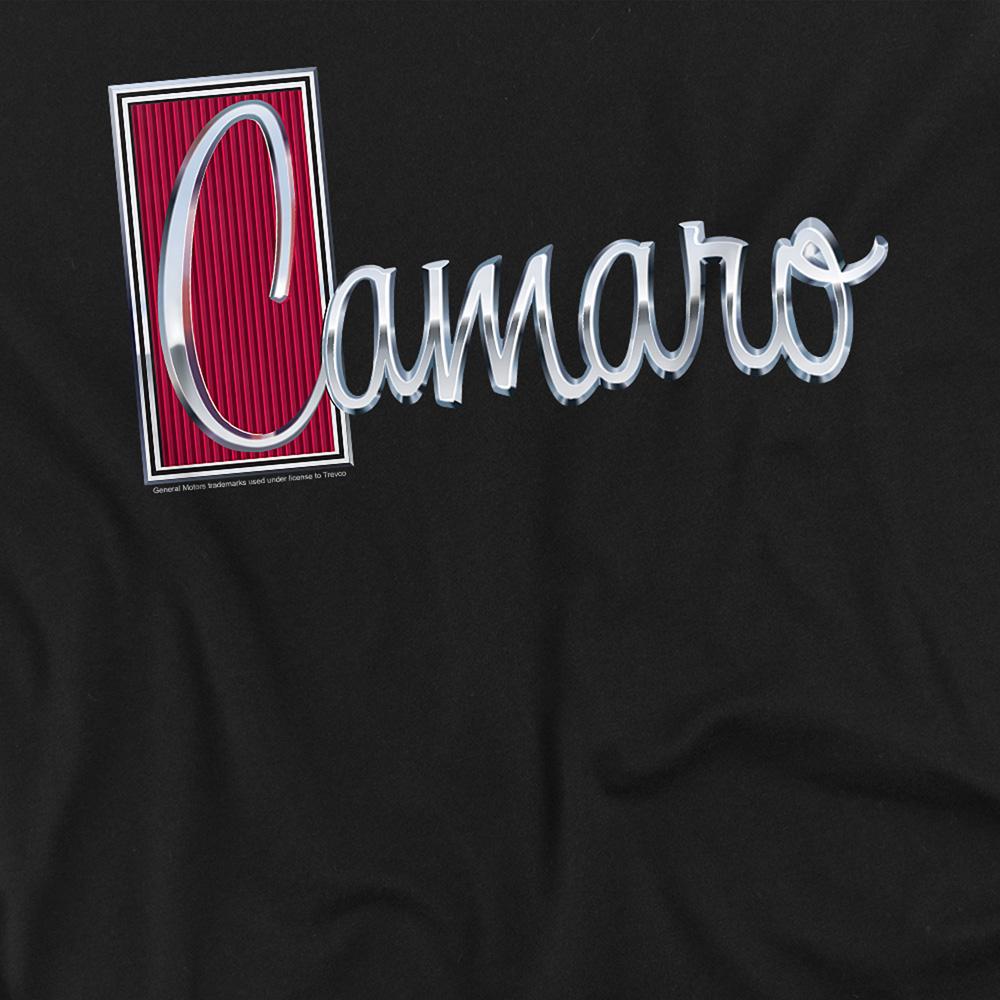 Chevrolet Unisex Dospělý Chromový Nápis Tričko s Dlouhým Rukávem