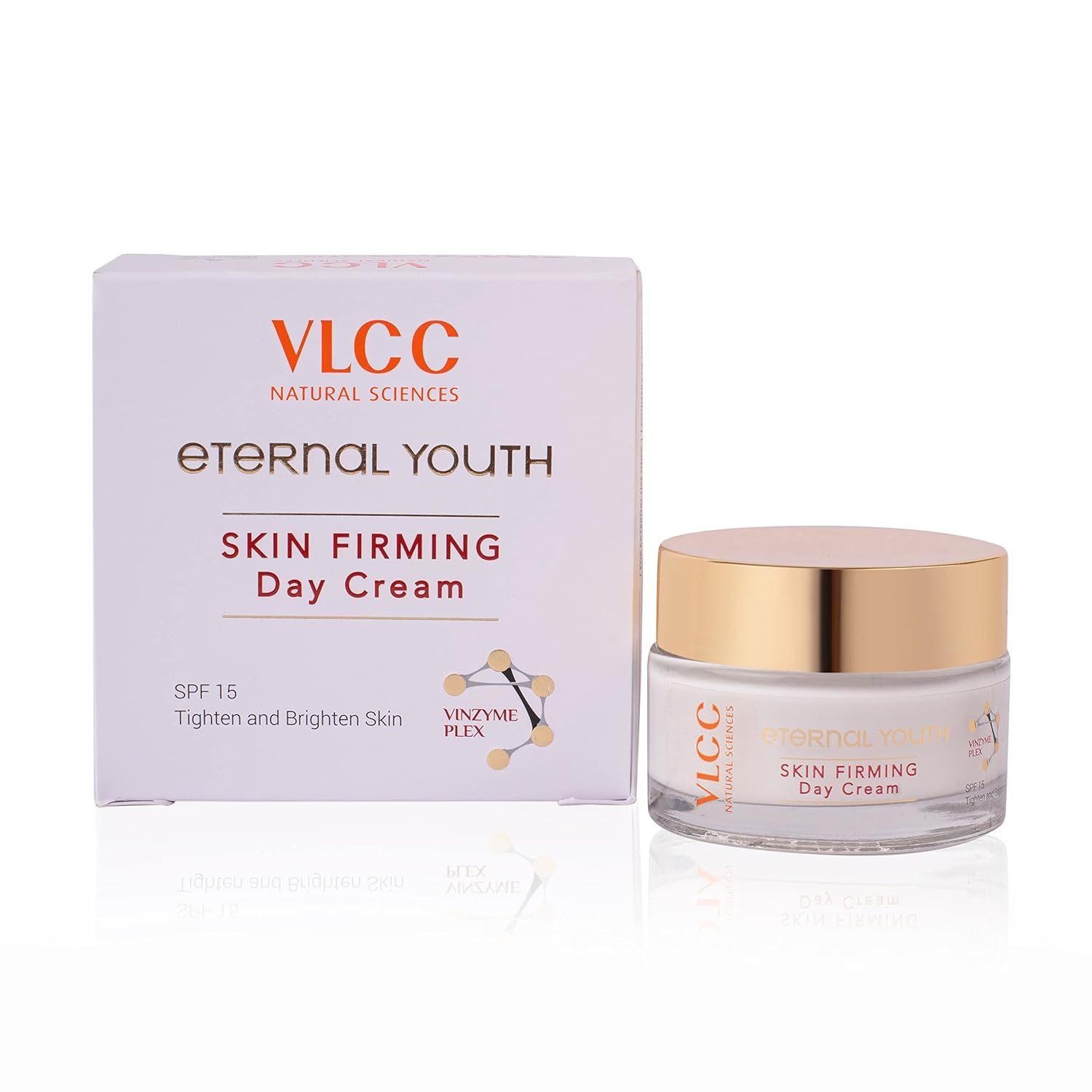 

VLCC Eternal Youth Skin Firming Day Cream SPF 15 For Radiant Smooth Skin And Daily Hydration Support 50 g Face Care