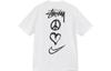 Nike X Stussy Peace Love Swoosh T-Shirt Asiatische Größe DM4943-121