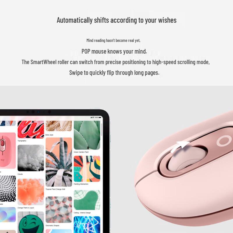 Logitech POP Wireless Bluetooth Mouse