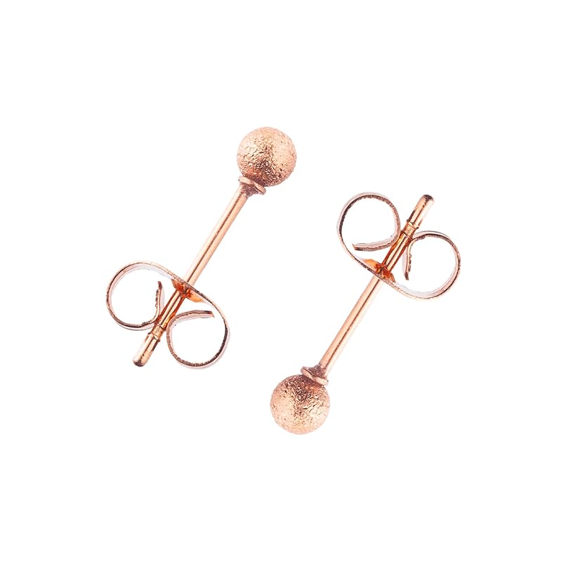

[Puente] Supervised by a doctor earrings ladies men s Compatible with metal allergies surgical stainless steel stainless Leave it on round ball ball