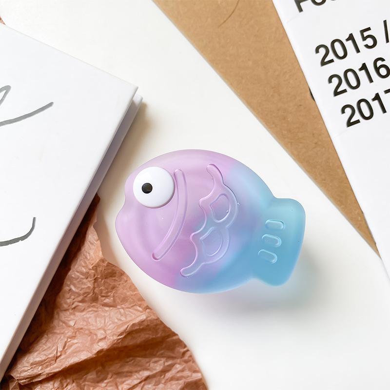 Three-Dimensional Xiaoyu Mobile Phone Airbag Bracket Contrasting Color Cute Back Sticker Retractable Niche Creative Ring Buckle Paste