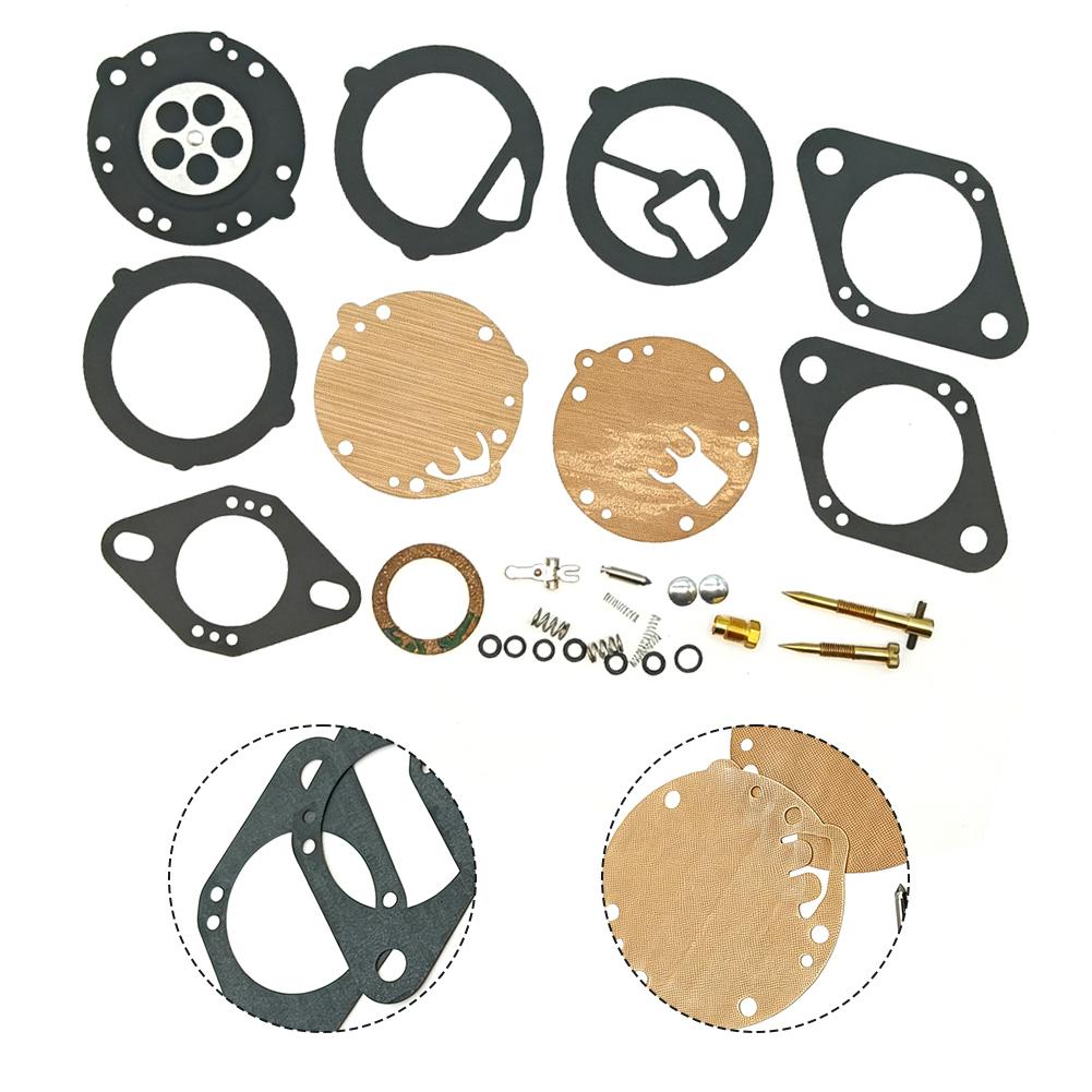 Carburetor Repair Kit For Tillotson HD 466 Model Rebuild Set With Gaskets Needles To Restore Engine Fuel Flow Tool