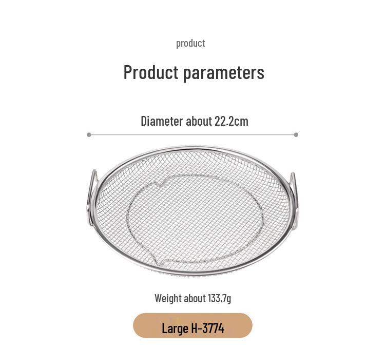 Stainless Steel Double Ear Skimmer Ladle with Handle