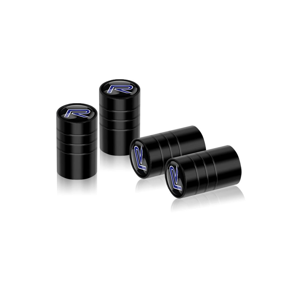 4Pcs 3D Aluminum Alloy Car Wheel Tire Air Valve Dust Caps Rim Accessories For volvo Rdesign XC60 XC90 V40 V50 V60 V70 V90 xc70