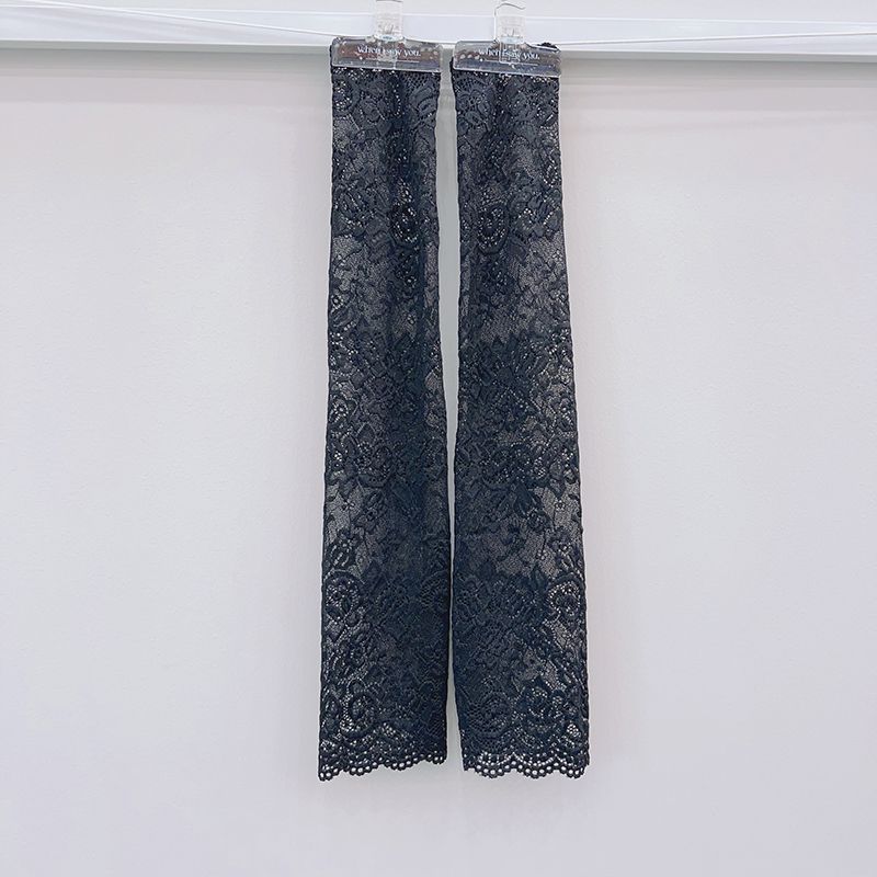 Neue Frühling/Sommer-koreanische Spitze mit schmalem Rand, Concealer, Sonnenschutz, lange Ärmel, Spice Pile-Handschuhe