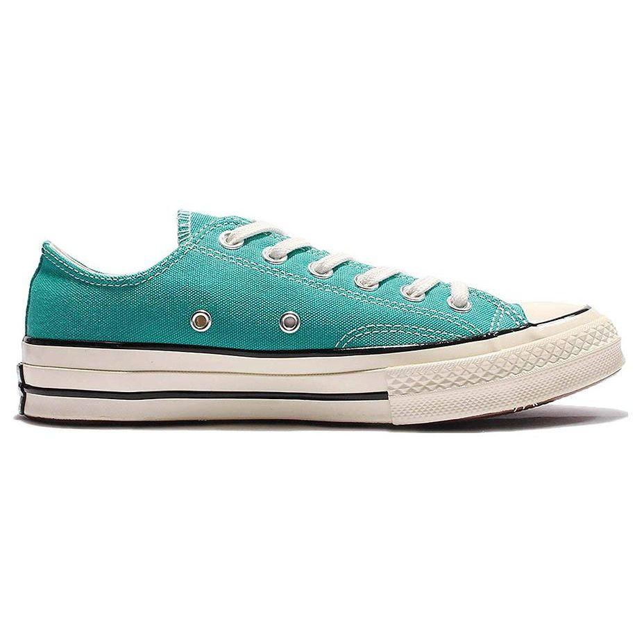 Converse 1970s Comfortable Fashion Low Top Canvas Shoes Unisex Sneakers Tiffany-Green 141998C