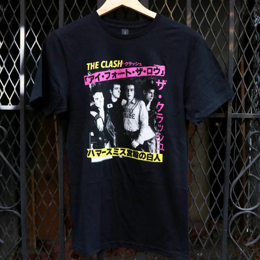 Футболка унисекс The Clash Band Japan Series S-5XL B178 M