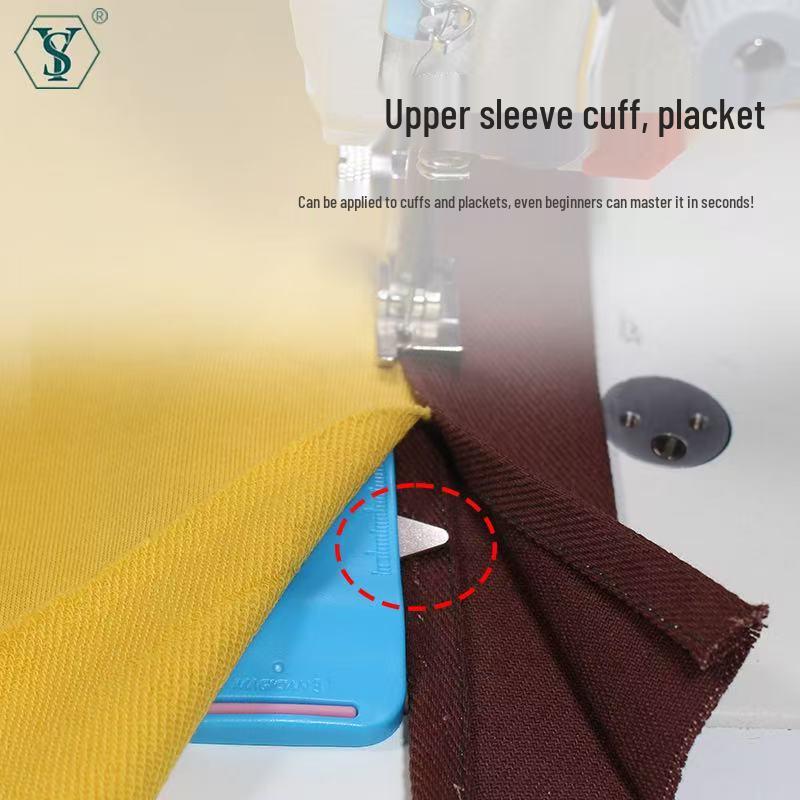 Magic Master 3rd Gen Multi-tool: Sleeve Patch Template, Edge Stop, Seam Press & Thread Removal Knife