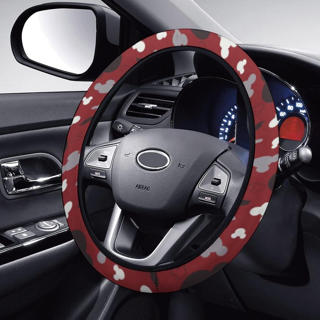 Mouse with Large Black Ears, Anime Character Goods, Popular, Steering Wheel Cover, For Light
