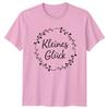 Kleines Glck Unisexs TShirt Happiness GerUnisex Saying Birthday Gift For Her