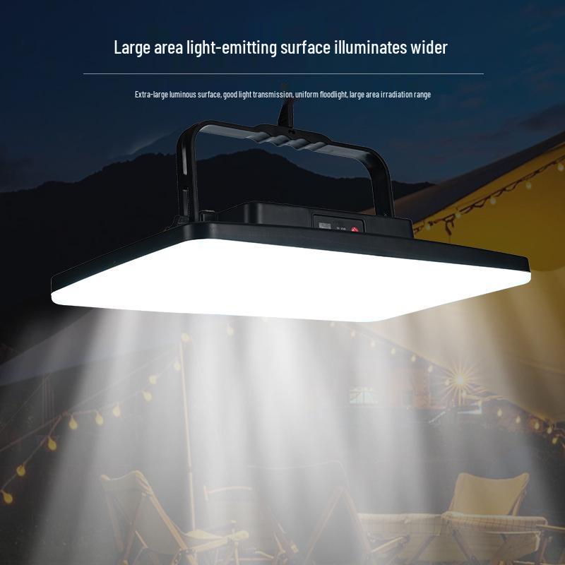 Rechargeable LED Outdoor Lamp for Night Markets & Camping: Super Bright, Long Battery Life