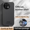 Case for Tecno Spark 30 Pro 4G Leather Car Magnetic Holder Wireless Charging Silicone Hard Phone Cover TecnoSpark30Pro KL7 Shell