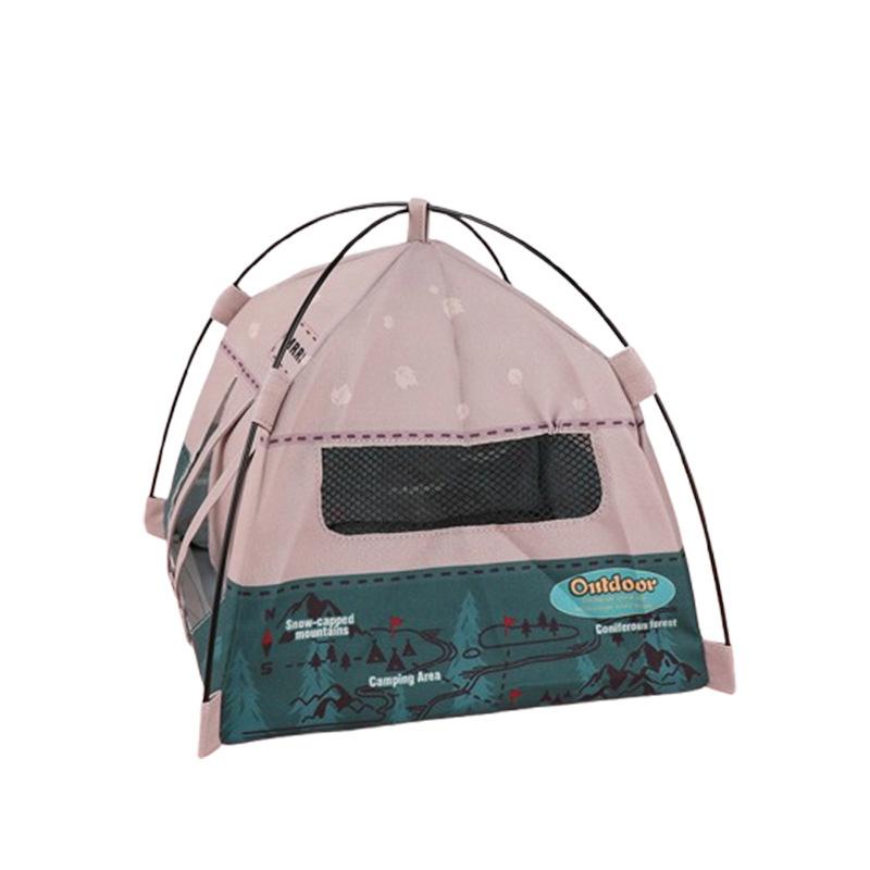 1 Set Miniature Simulated Outdoor Tent Ornament 1:12 Scale Dollhouse Camping Tent Model Decoration Diy Accessories Photo Props