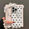Spring and Summer Polka Dot Three-dimensional Love Is Suitable for Apple 11Promax Mobile Phone Case IMD Advanced 11 Shell Pattern 11 Fine Holes