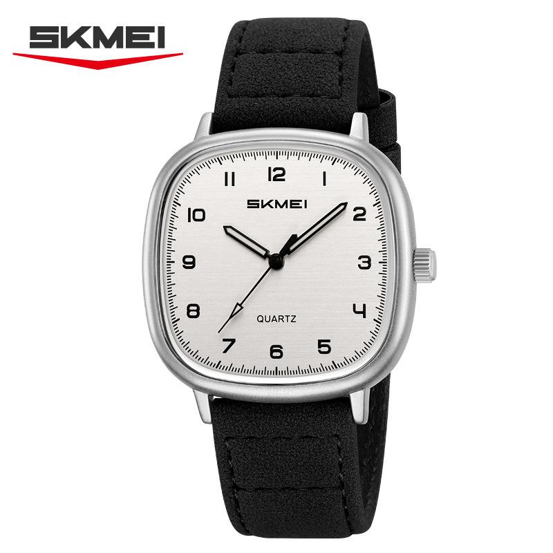 Кварцевые часы Винтажные Модные Простые Цифровые часы Ремешок Кварцевые часы Студенческие часы