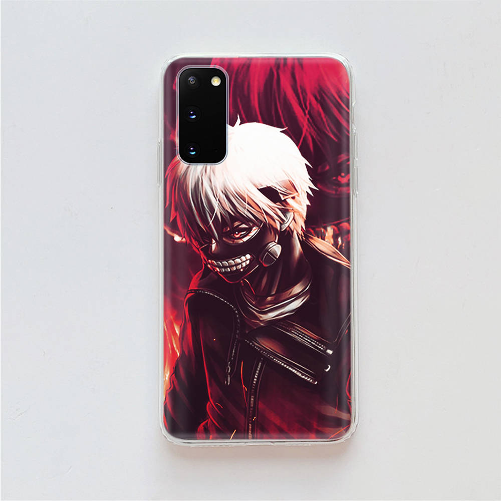 AD98 Tokyo Ghoul Clear Case for Samsung A04 A14 A23 A34 A54 M23 M33 M52 M53 Realme 10 9 C30S C35 C55 VIVO Y02 Y21 Y33S Y51 X80 V25 Cover