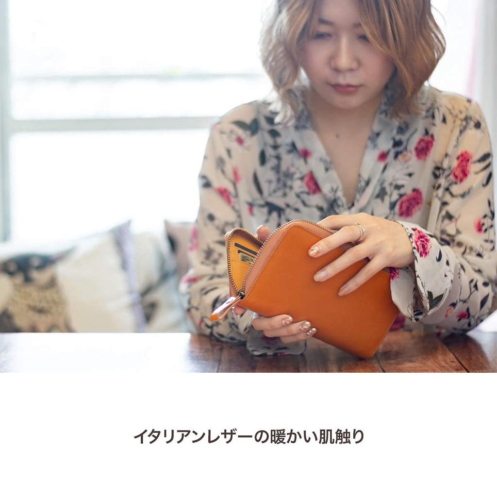 Dom Teporna Large Capacity Wallet for Men and Women, Genuine Italian Leather, Card Case, Holds 15 Cards, L-Shaped Zipper, Wide Opening, Green