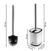 SYNTRA White Matte Toilet Brush