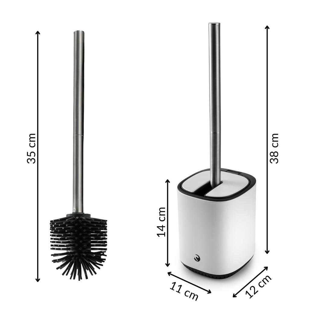 SYNTRA White Matte Toilet Brush