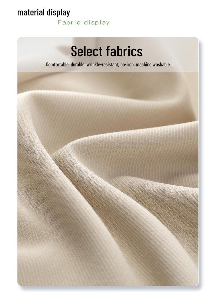 Women's Gray Wide-Leg High-Waisted Straight-Leg Pants for Spring/Autumn 2025