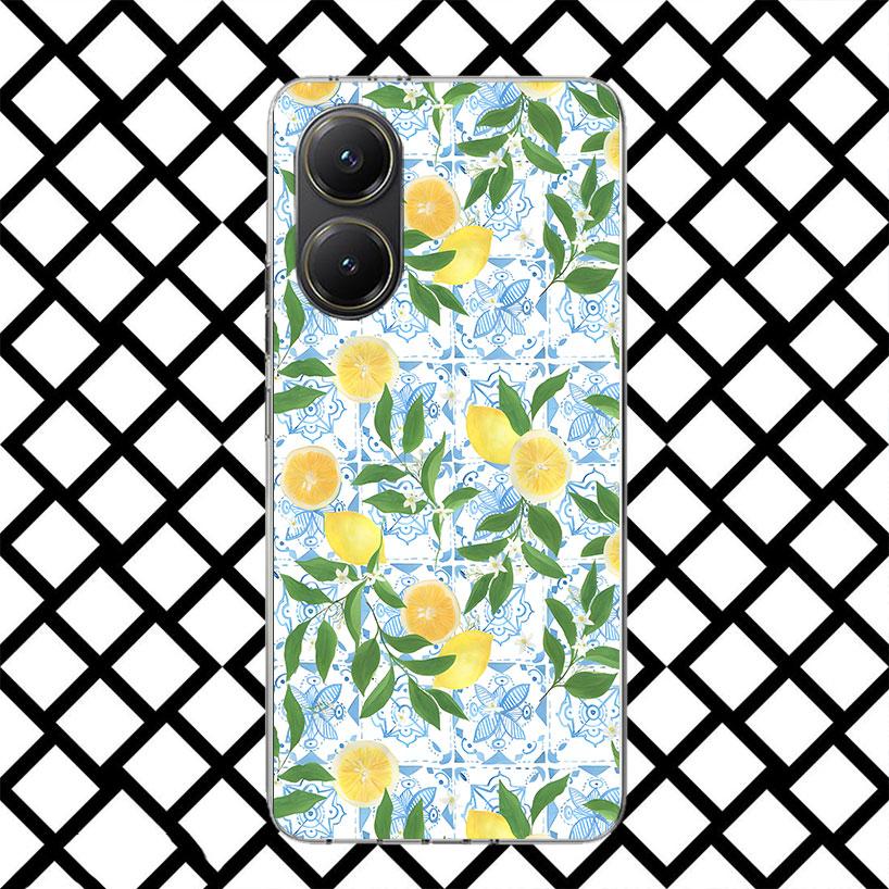 Summer Fruits Lemon Phone Case for Xiaomi Poco F7 Ultra X7 X6 X5 Pro X4 Gt M8 M7 Redmi 15 15C 13 13C 12 12C Soft Cover Fundas Po