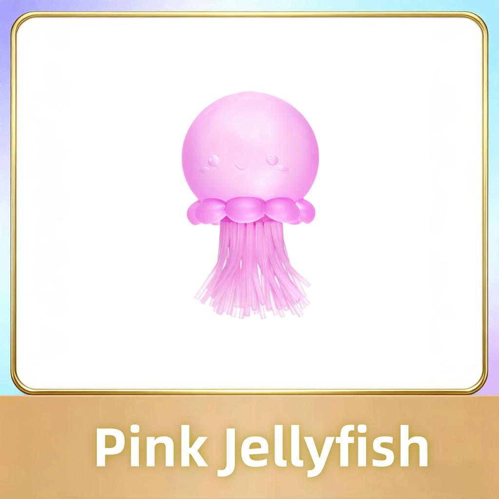 Jellyfish Squishy Sensory Toy Simulated Stress Relief Ball Reduce Anxiety Squeeze Toy Creative Slow Rebound Toys Adult Kid Gift