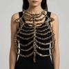 Chain Hollow Skeleton Hollow Bone Costume Prop Comfortable Skeleton Frame  Holiday Dress