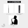 FORESTONE Black Bamboo W-Blast Alto Saxophone Reeds [Hardness: S Soft] FBWAS