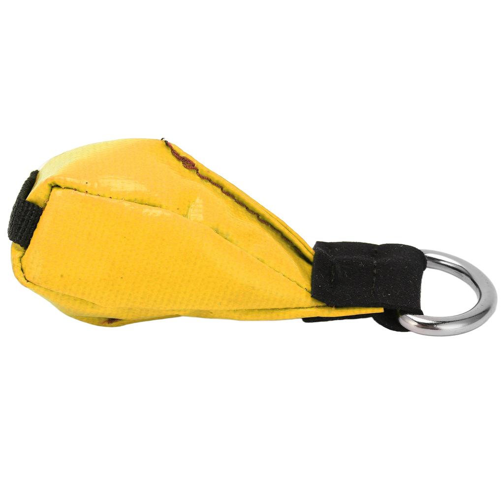 Mehrzweck-Wurfbeutel Nylon-Wurfschnur Sandsack für Klettereien im Freien Gelb