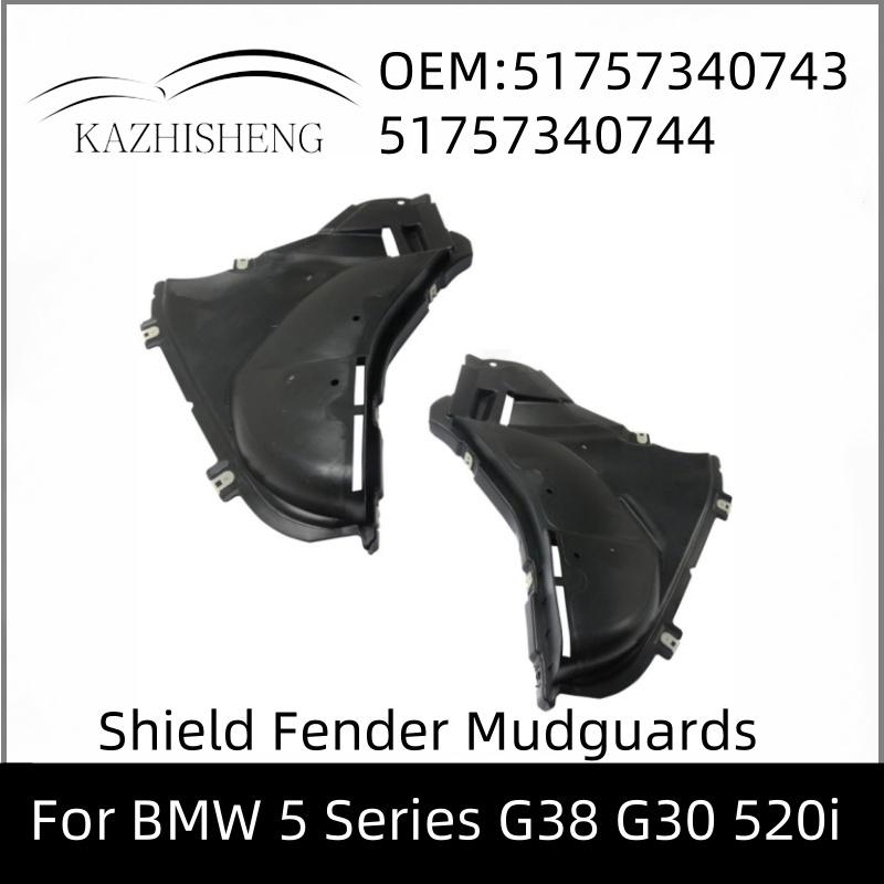 51757340743 51757340744 Izquierda/Derecha/1 Par Tapa de Rueda Protector de Salpicaduras Guardabarros Guardabarros para BMW Serie 5 G38 G30 520i
