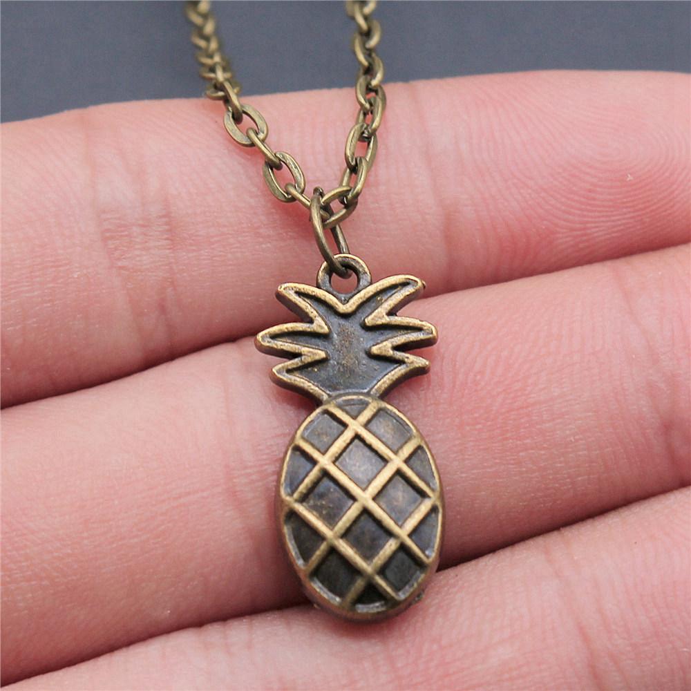 Necklace On The Neck 43cm Chain Clover Mushroom Leaf Kids' Jewelry Materials QN016