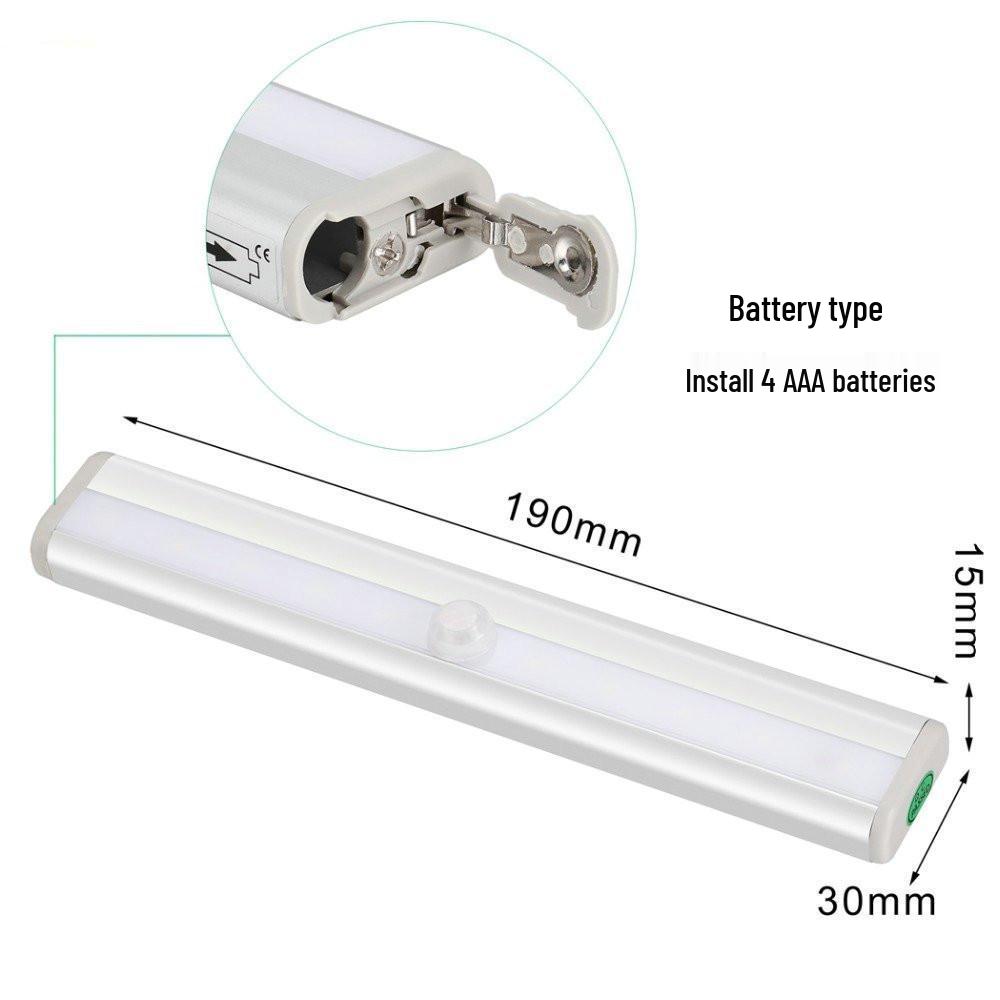 Spot USB Rechargeable Magnetic LED Wardrobe Light with Motion Sensor and Light Control