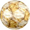 Ronaldo's Golden Ronaldo Legacy Soccer Ball Size 5 Football Machine Sewn Indoor/Outdoor Universal Football Surprise Collection Gift