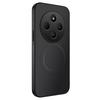 Carbon Fiber Pattern PU Leather Silicone Phone Case For Poco M6 4G M6 Plus M7 5G Magnetic Wireless Charging Soft Back Cover Case