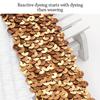4.8cm/1M Wide Hand Decorated Glitter Dance Costume Accessories Home Sequin Lace Ribbon  Dance