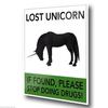 f1LOST IF FOUND STOP DOING DRUGS SIGN METAL PLAQUE Art Print Poster Gift