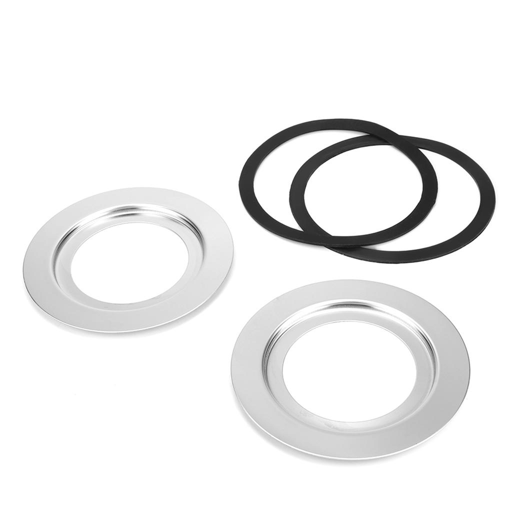 Edelstahl 180mm auf 114mm Spülbecken Lebensmittelabfallentsorger Adapter Zubehörteile