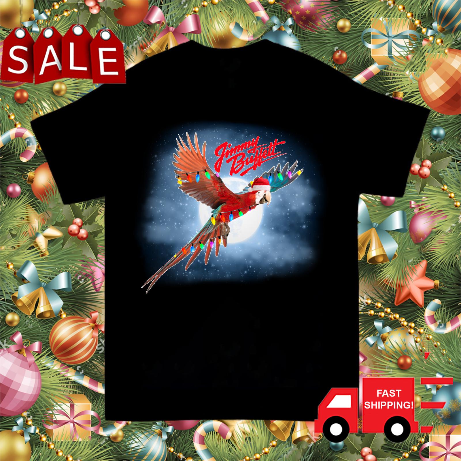 

26 Rare Jimmy Buffett Happy Holiday Merry Christmas Black S-2345XL T-shirt TMB4179 Unisex T-Shirt XXXXL