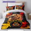 Galatasaray Halo Bedding Quilt Set Quilt Cover Pillowcase Home Decoration Birthday Gift (1 * Duvet Cover + 2 * Pillowcase, Without Core)