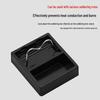 G-Type Mini Bakelite Soldering Iron Stand: Heat-Resistant, Portable Square Holder