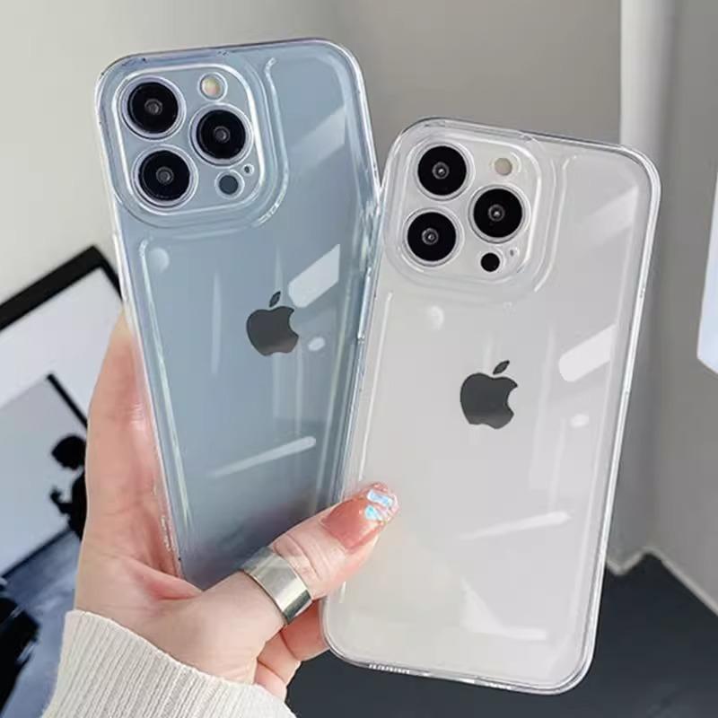 Applicable To Apple 16 Mobile Phone Case IPhone 15 Full-inclusive Transparent 14plus Soft Shell 12 Anti-fall Protection 13promax