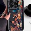 Premium Retro Butterfly for iPhone Case 11/12 Case iPhone13/14/15 Case XS/XR