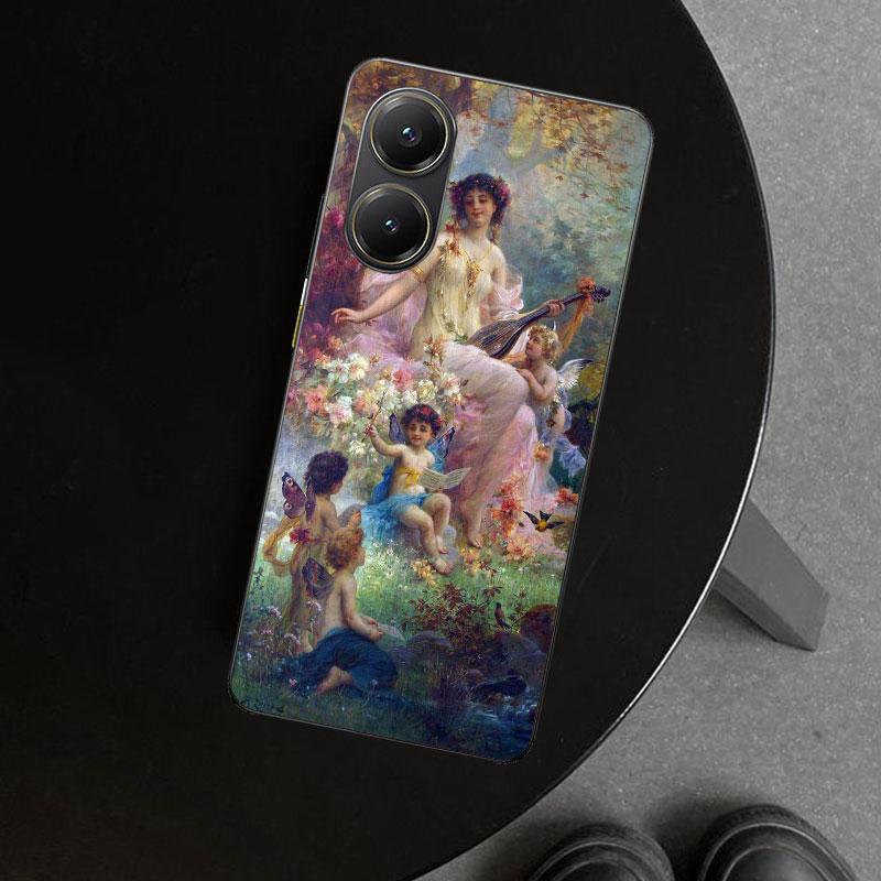 

Paint Art Renaissance Phone Case Cover for Xiaomi Poco X6 X5 X7 Pro F7 Ultra Redmi 15C 15 13C 13 12C 12 10C 10 10A 9C 9A 9T 9 Co Redmi 10 5G