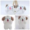 Plush Doll Shouting Dog Plush Keychain Cartoon Rabbit  Dog Plush Keyring   Children Gift