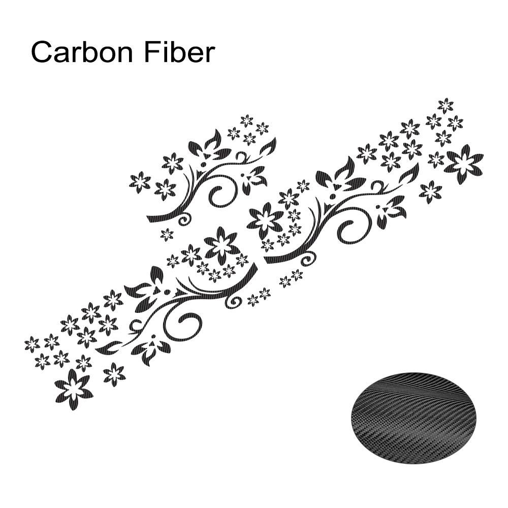 Car Decals Flower Rattan Graphics Sticker Flower Decorative Door Hood Bumper Wall Window Universal Vinyl Decal Auto Accessories