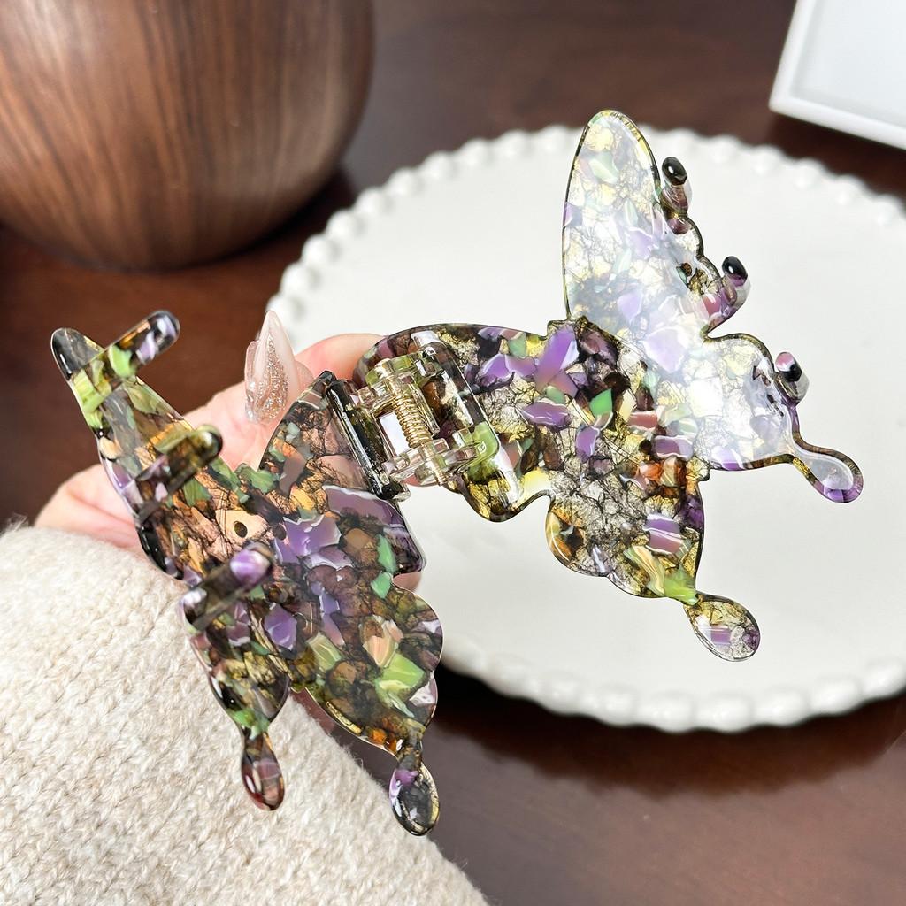 Stylish Fashionable And Rhinestone Butterfly Hair Clip Perfect For Use Everyday