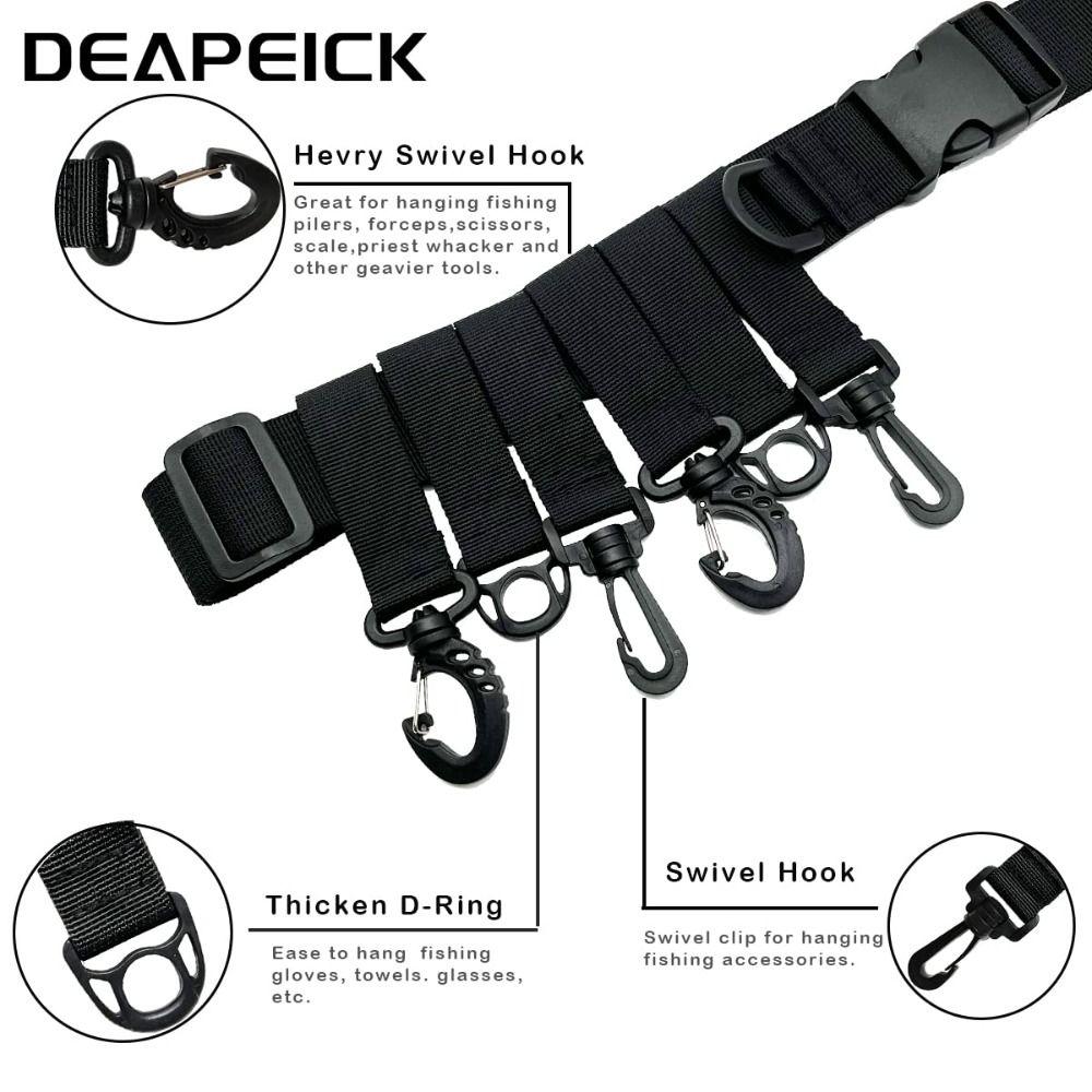 Lightweight Fishing Waist Belt Rod Holder Portable Fishing Pole Inserter Fishing Reel Belt  Outdoor