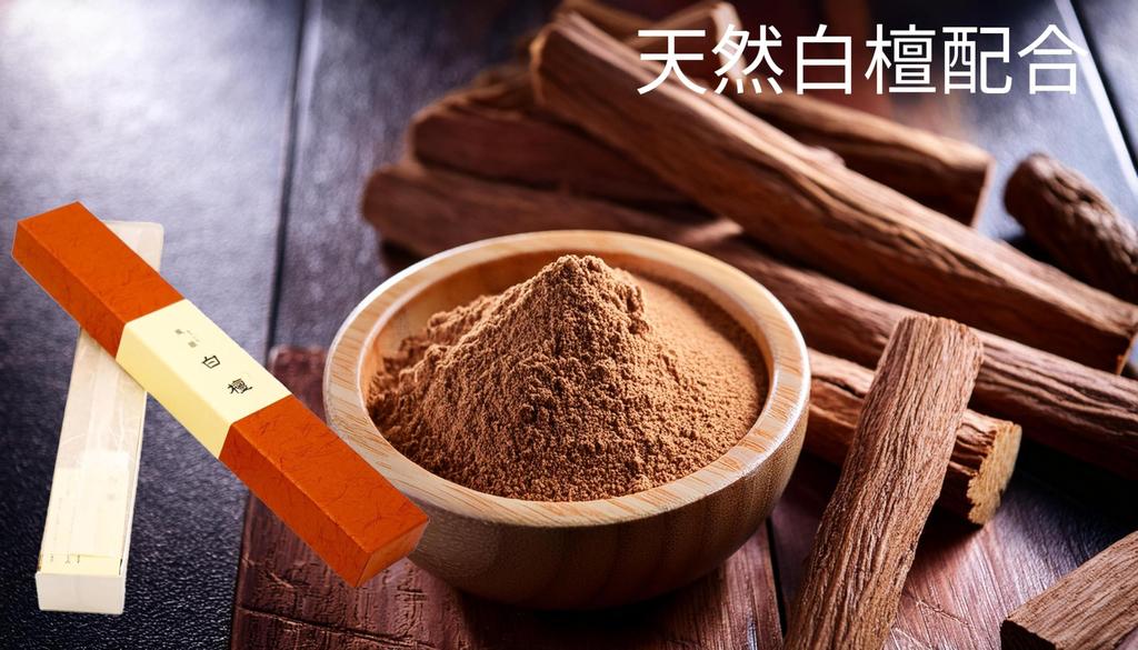 Dlouhá vůně santalového dřeva 90 g Obsahuje Spolehlivý Vyrobeno v Japonsku Přírodní vonná dřevěná surovina Založena ve 3. roce [Fuin Sandalwood] [Eirakuya Bunsei]