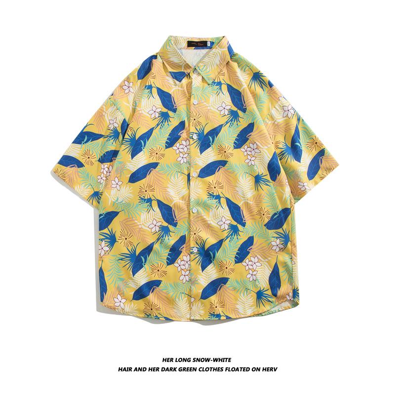 Men's Southeast Asian Style Quick-Dry Beach Vacation Shirt